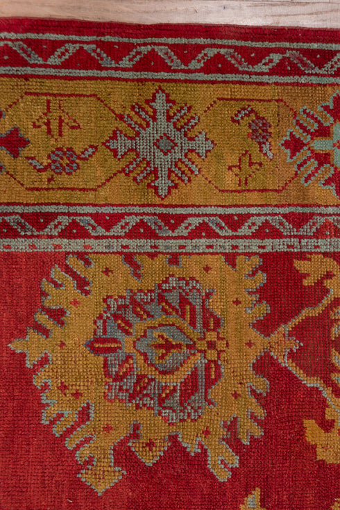 Antique Oushak Area Rug (8' x 11')